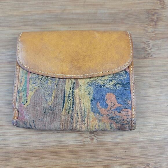 Van‎ Gogh Art Brown Leather Wallet - Picture 9 of 10